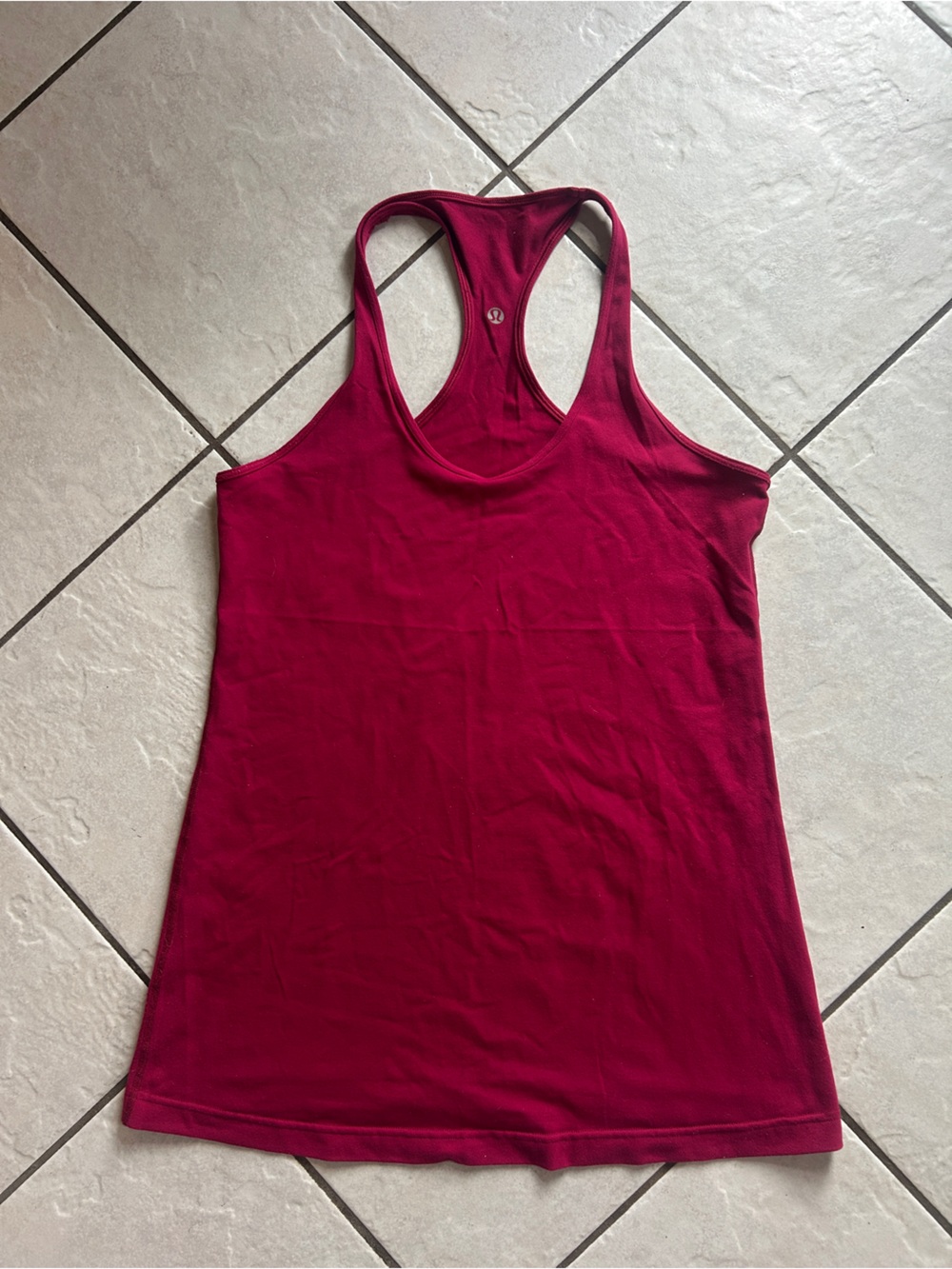 lululemon athletica Women's Racerback Tank - Deep Raspberry